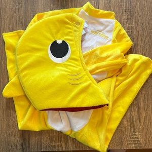 Toddler Baby Shark Jumpsuit Costume EUC  - size 2T